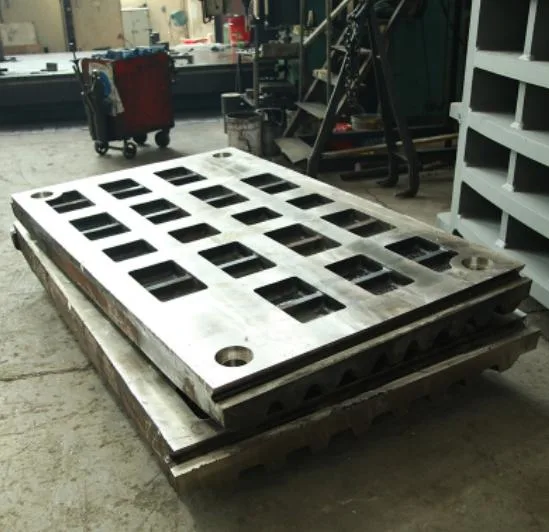 Hot Sale Spare Parts for Metso Jaw Crusher Jaw Plate