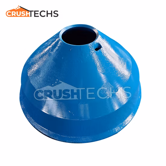 Peças sobressalentes para britadores de cone padrão Symons 3'' 0375.4 Côncavo e manto 0375.3