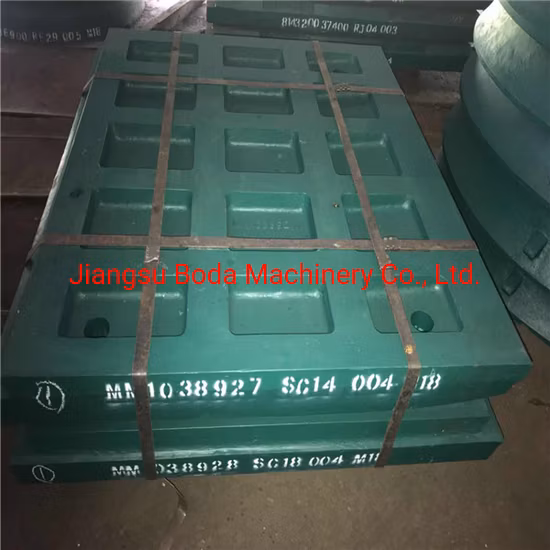 Venda imperdível de peças de reposição para britador Metso Jaw Plate