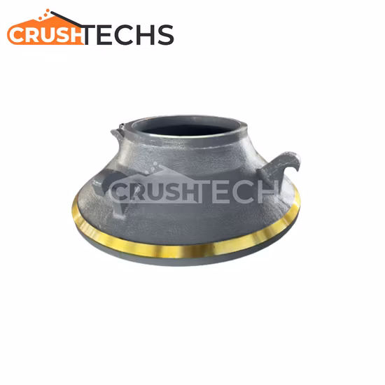 Symons Crusher Parts Anel Côncavo e Manto para 2FT 4.25FT 5.5FT 7FT Cone Crusher