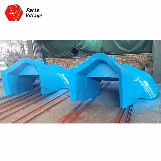 Peças sobressalentes do triturador giratório de alta resistência ao desgaste Revestimento e manta do recipiente